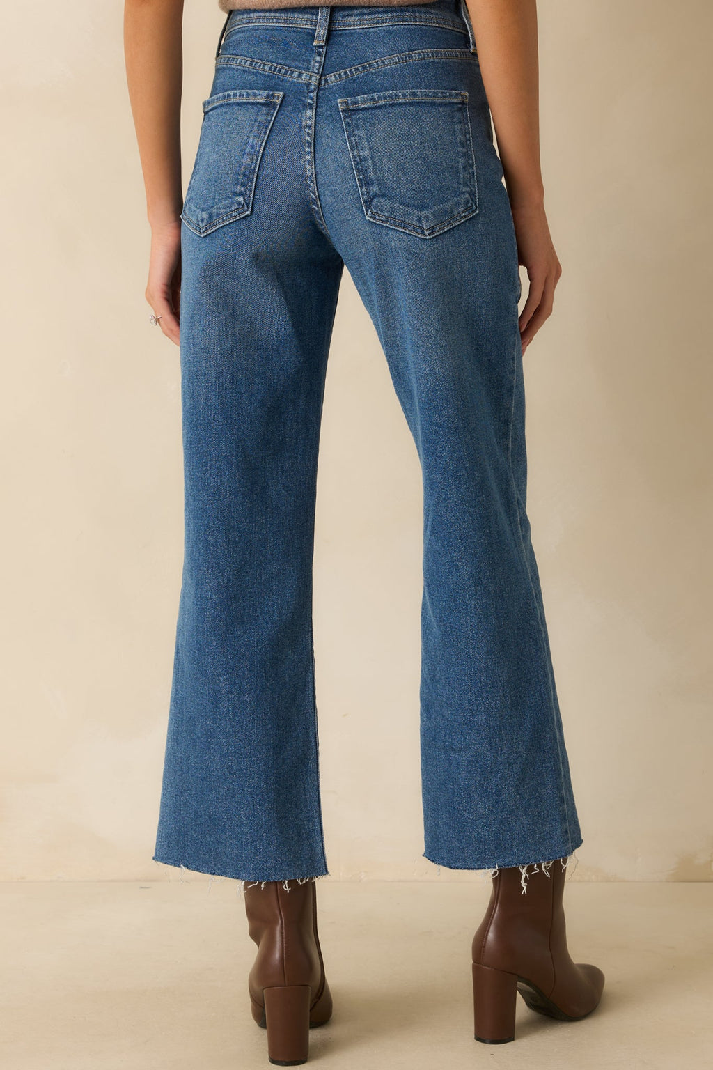 On Your Way Medium Wash Utility Jeans