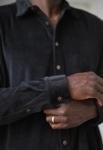One World Brothers Midnight Velvet Shirt