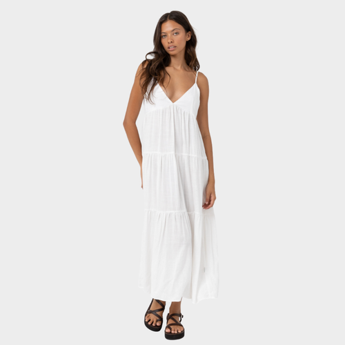 Rhythm Classic Tiered Midi Dress