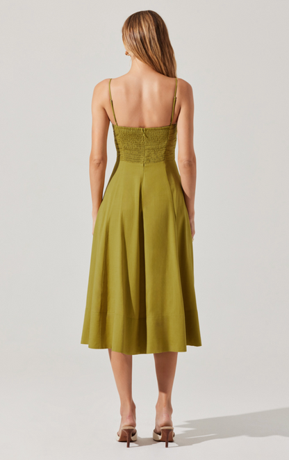 ASTR Celina Midi Dress
