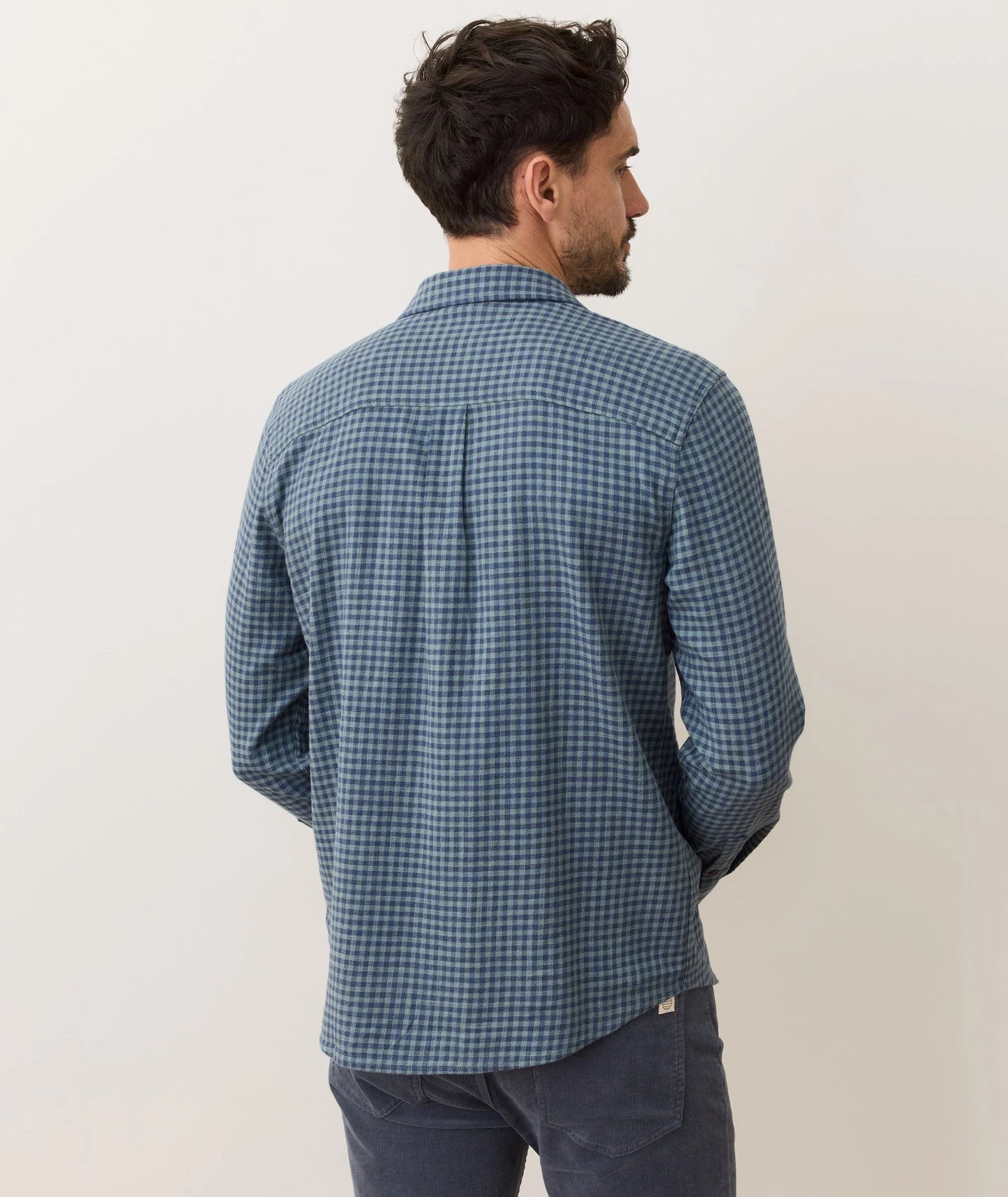 Marine Layer Classic Stretch Selvage Long Sleeve Shirt
