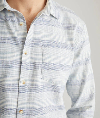 Marine Layer Classic Stretch Selvage Long Sleeve Shirt