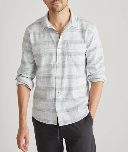 Marine Layer Classic Stretch Selvage Long Sleeve Shirt