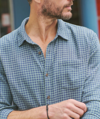 Marine Layer Classic Stretch Selvage Long Sleeve Shirt