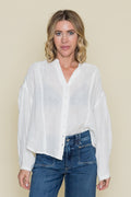 Valley Double Cloth Top