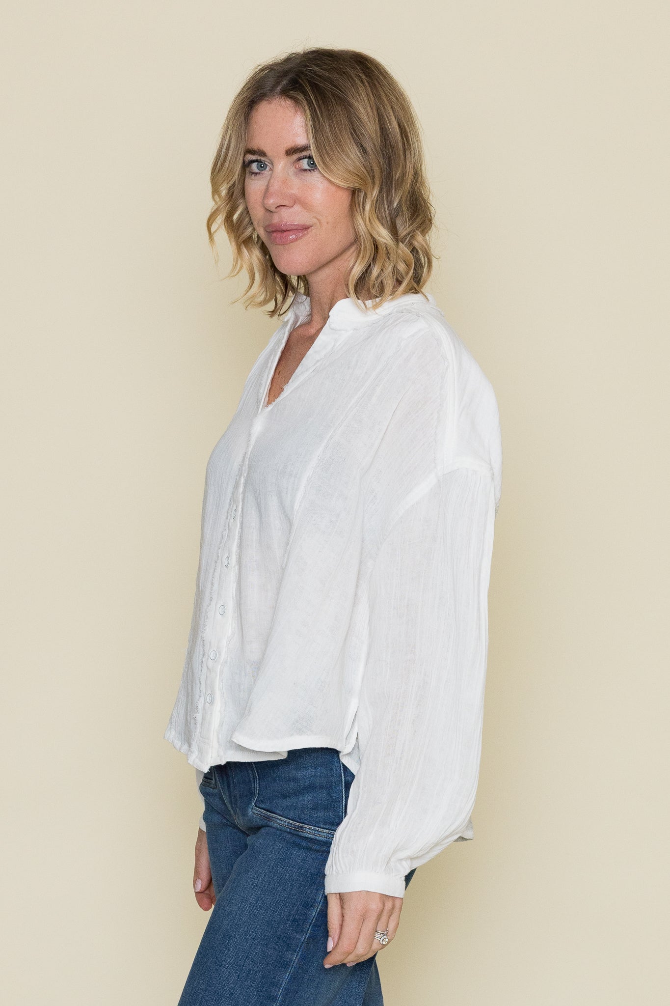 Valley Double Cloth Top
