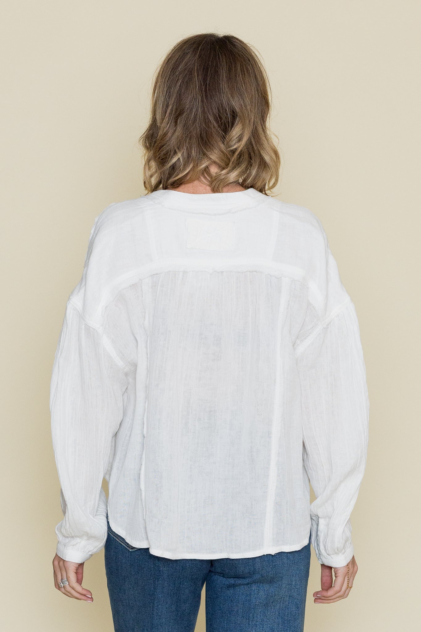Valley Double Cloth Top