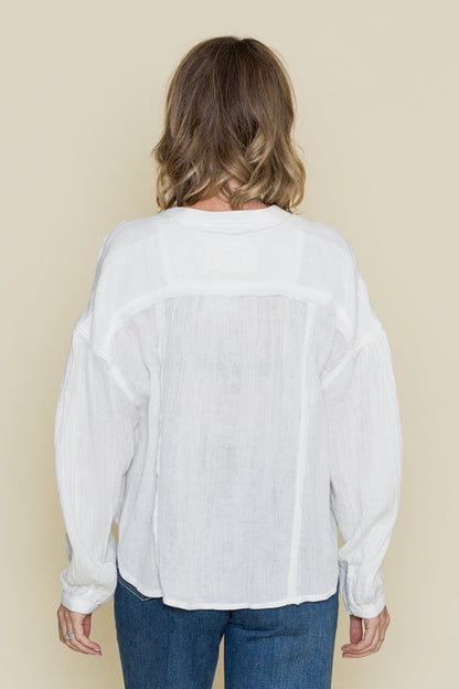 Valley Double Cloth Top