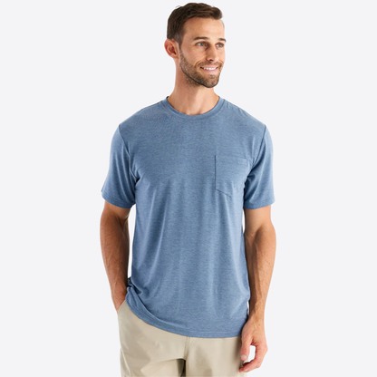 Free Fly Men's Bamboo Flex Pocket Tee