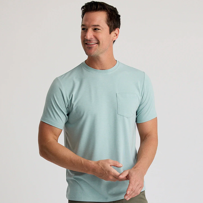 Free Fly Men's Bamboo Flex Pocket Tee