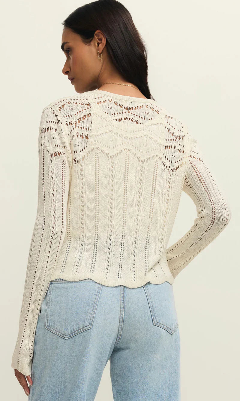 Alycia Crochet Sweater