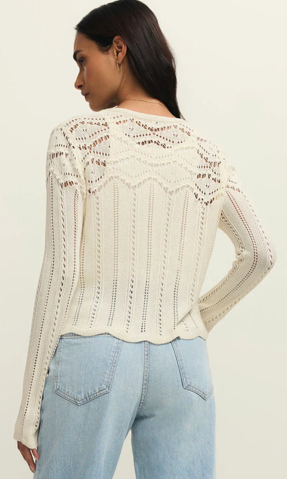 Alycia Crochet Sweater
