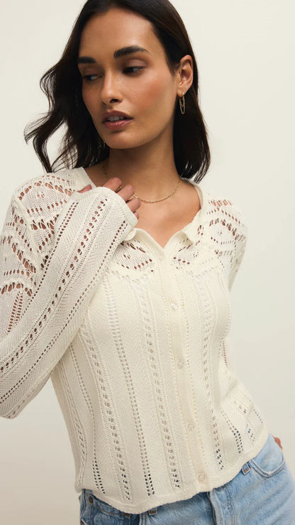 Alycia Crochet Sweater