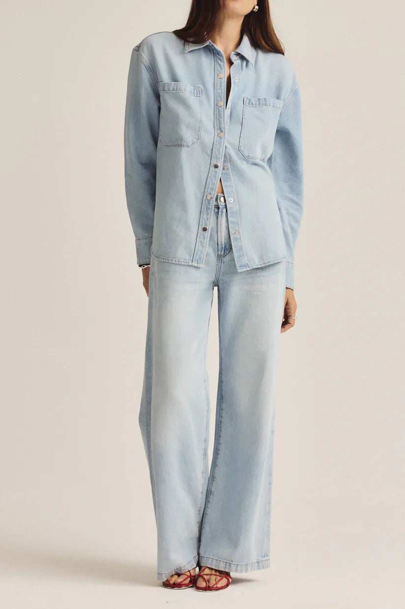 PISTOLA Jadyn Low Slung Palazzo Jean