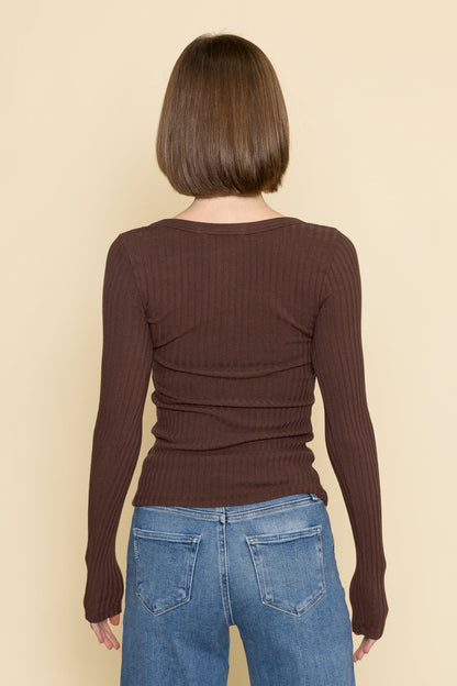 What's The Scoop Rib Longsleeve