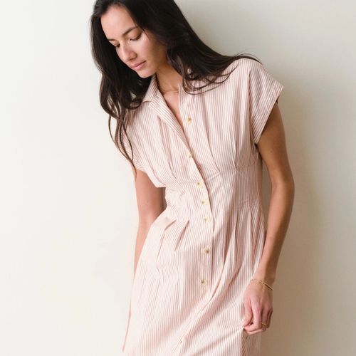 Marine Layer Arden Midi Shirt Dress
