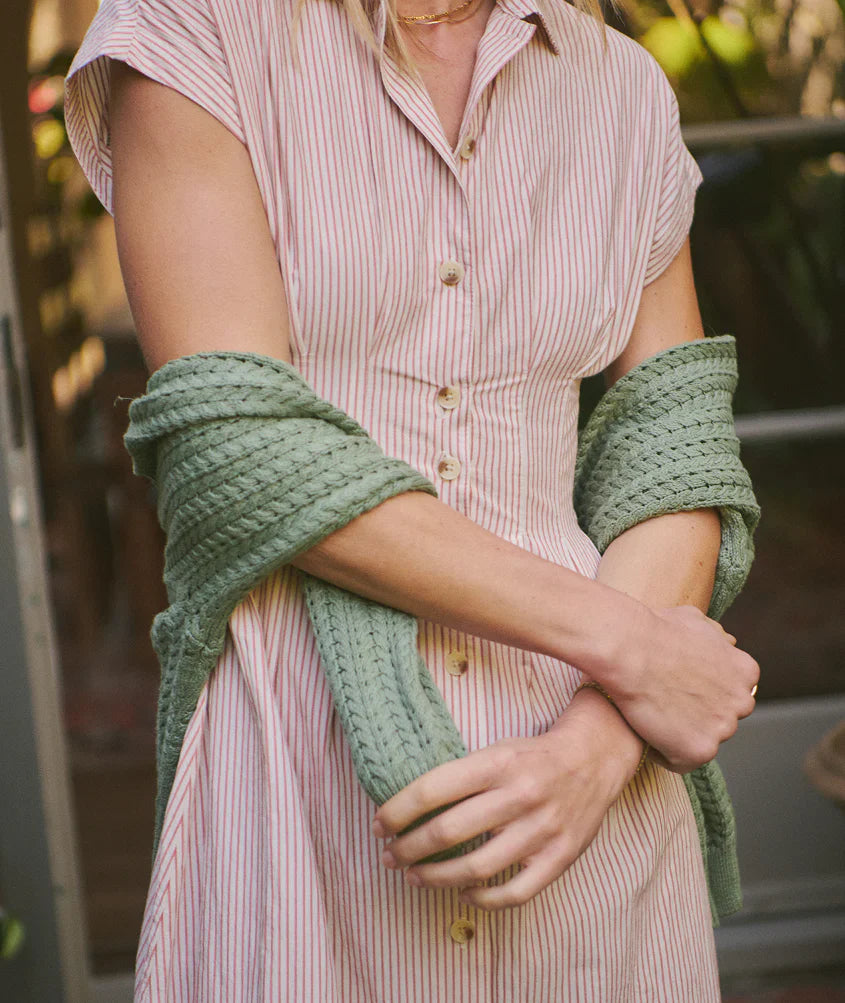 Marine Layer Arden Midi Shirt Dress