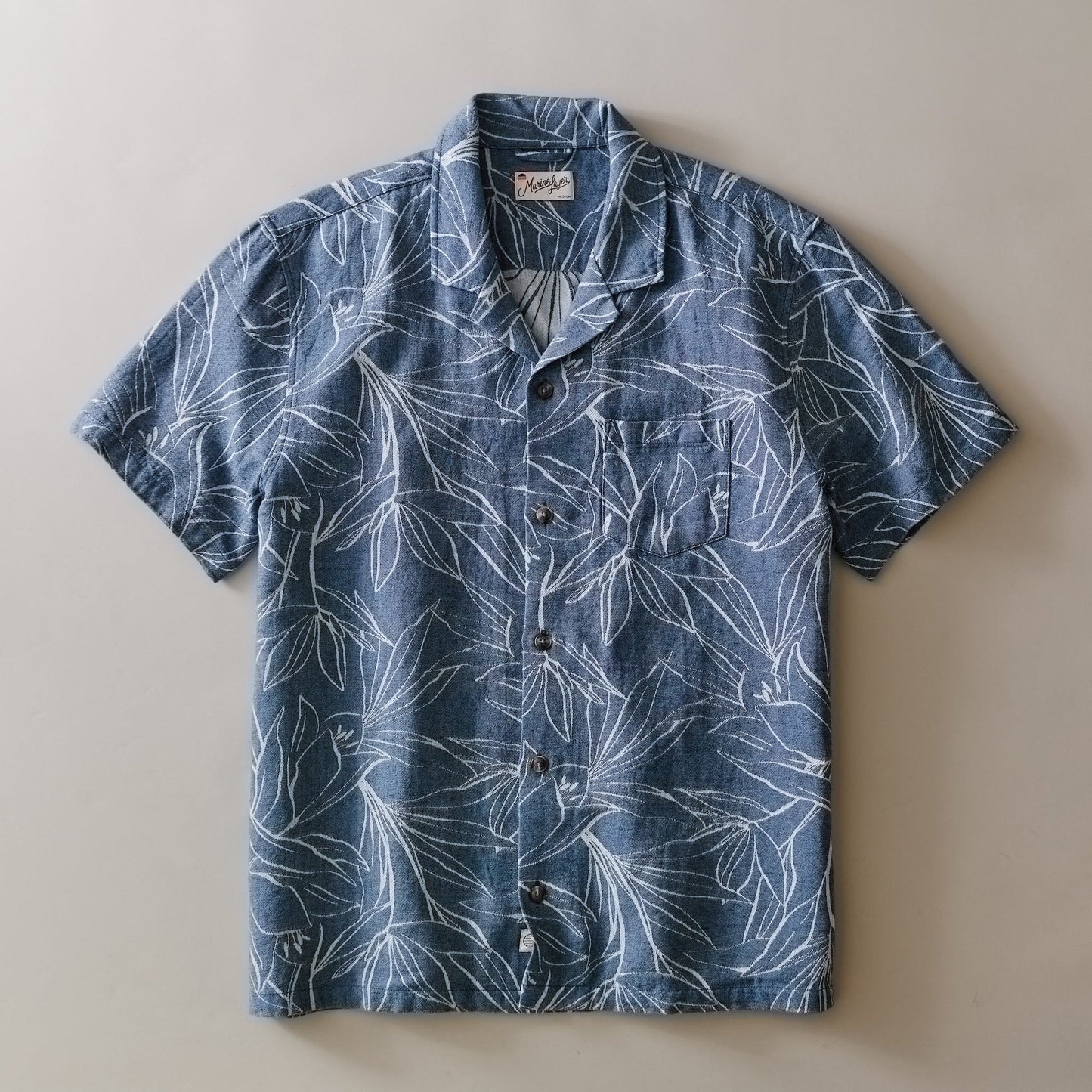 Marine Layer Leo Jacquard Resort Shirt
