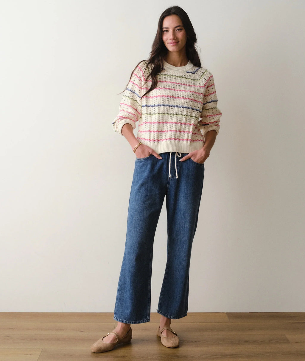 Marine Layer Mina Pointelle Sweater