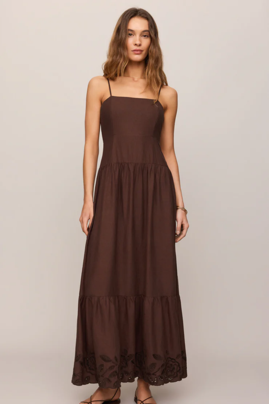 Esti Embroidered Maxi Dress