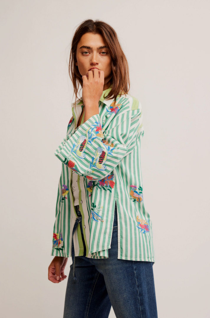 Free People The Bird Shirt