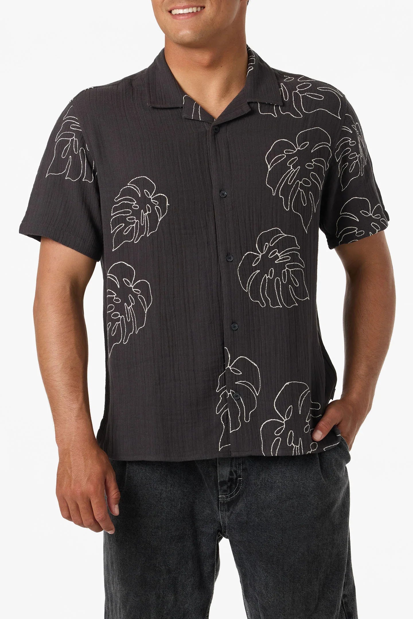 O'Neill Pipeline Rodeo Monstera Shirt
