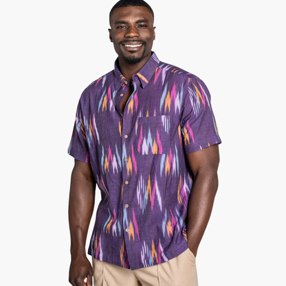 One World Brothers Rio Ikat Shirt