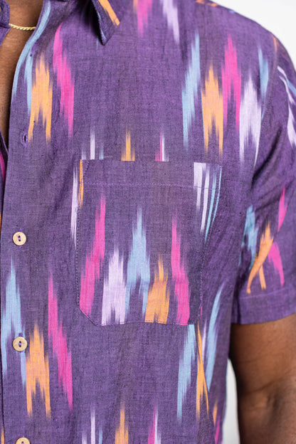 One World Brothers Rio Ikat Shirt