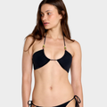 RVCA Cabana Halter Bandeau Bikini Top