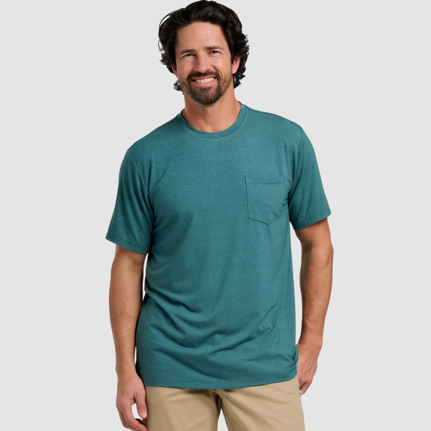 Free Fly Men's Bamboo Flex Pocket Tee