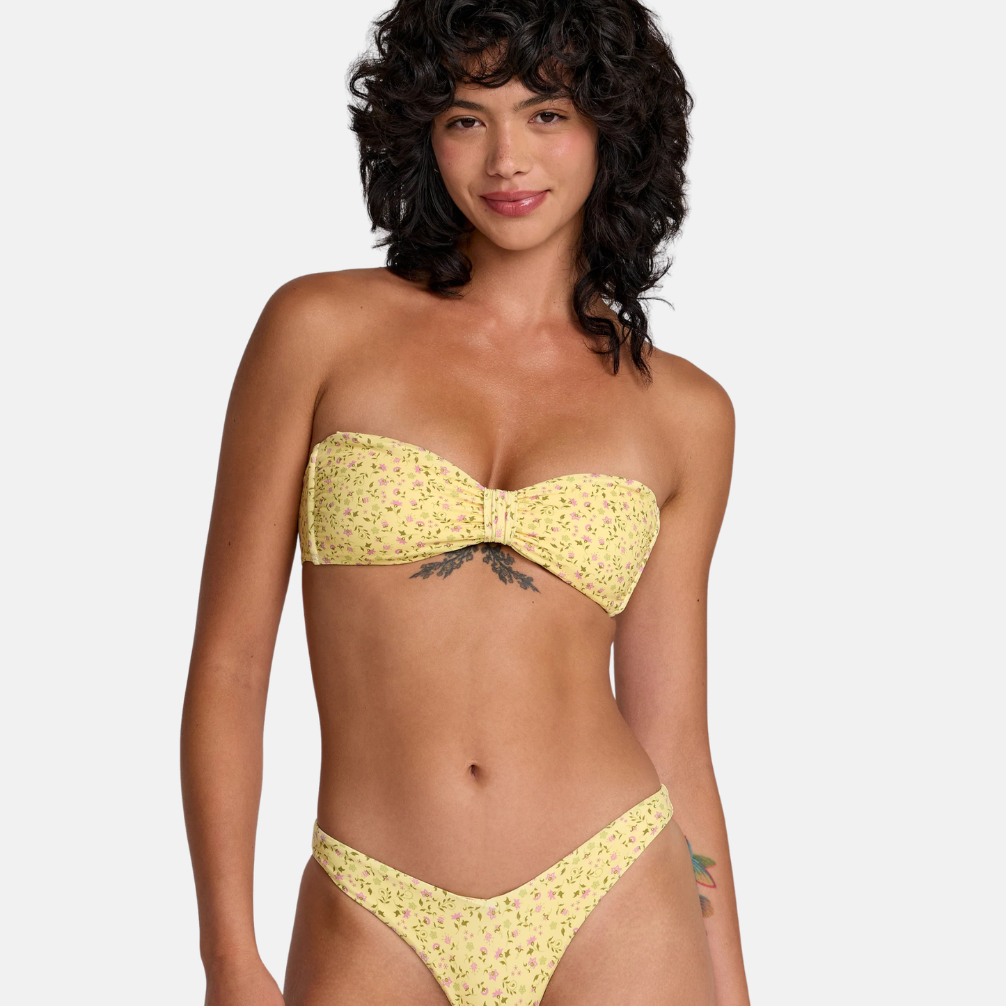 RVCA Amalfi Cinch Bandeau Bikini Top