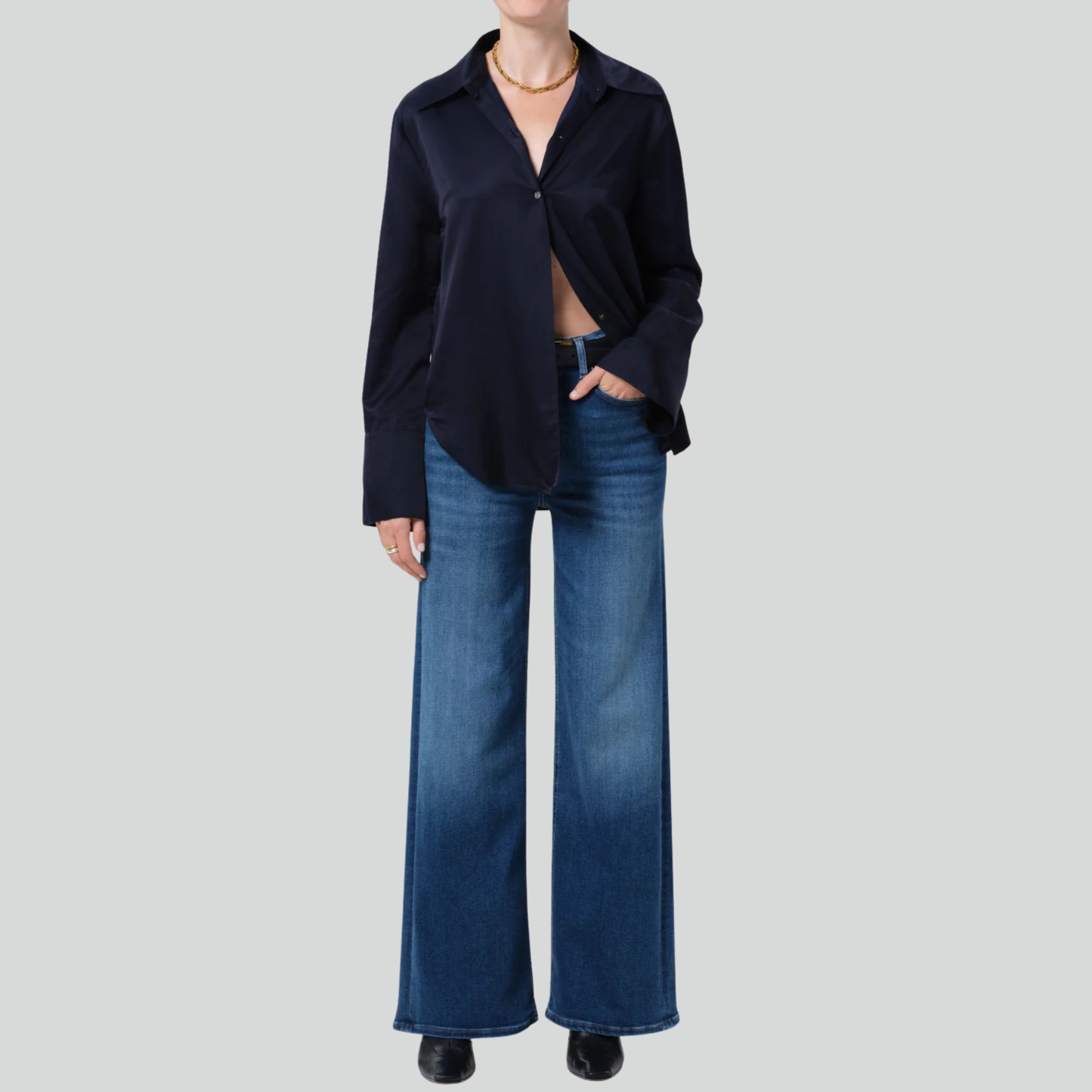 Citizens Of Humanity Lyra Long Wide Leg