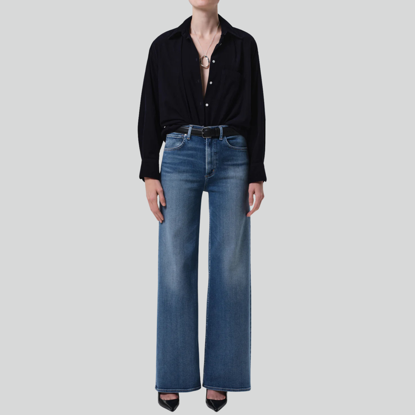 Citizens Of Humanity Lyra Long Wide Leg
