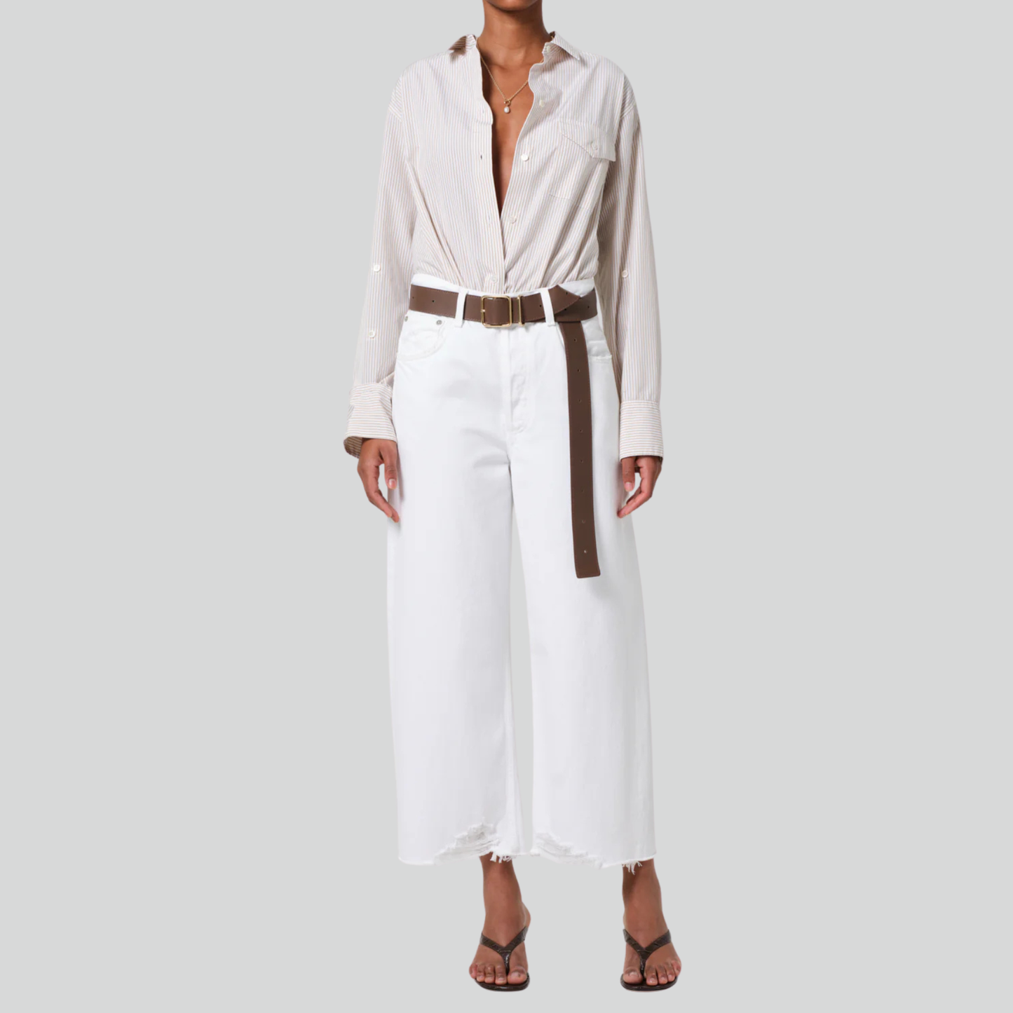 Citizens Of Humanity Ayla Raw Hem Crop Women's Jeans