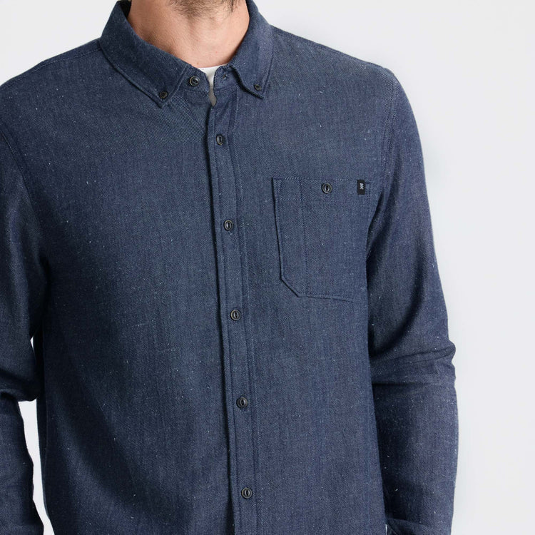 Roark Scholar Chambray Button Up Shirt