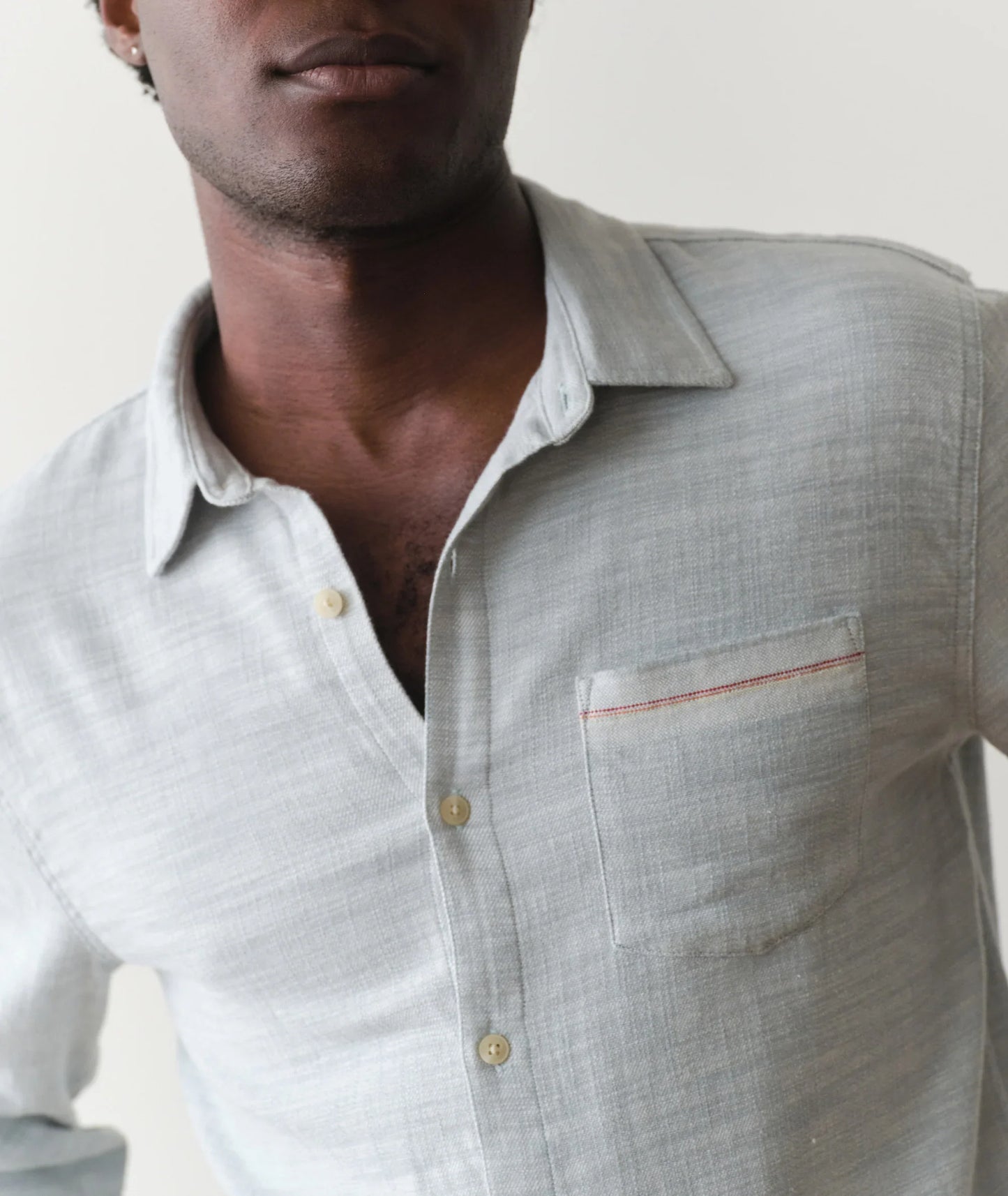 Marine Layer Classic Stretch Selvage Long Sleeve Shirt