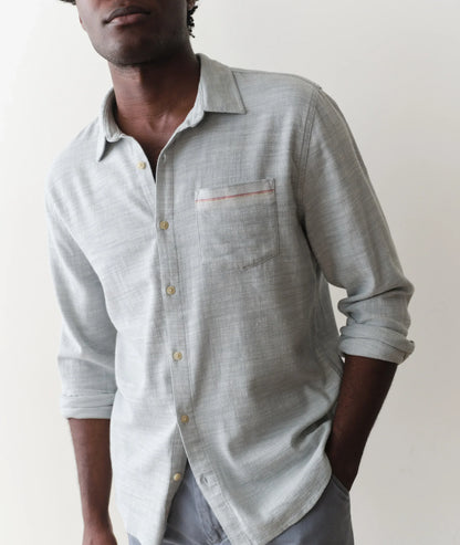 Marine Layer Classic Stretch Selvage Long Sleeve Shirt