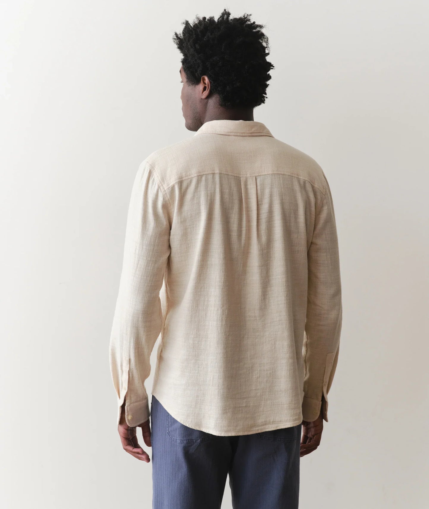 Marine Layer Classic Stretch Selvage Long Sleeve Shirt