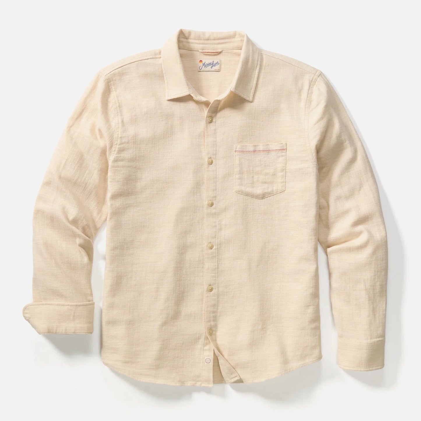 Marine Layer Classic Stretch Selvage Long Sleeve Shirt