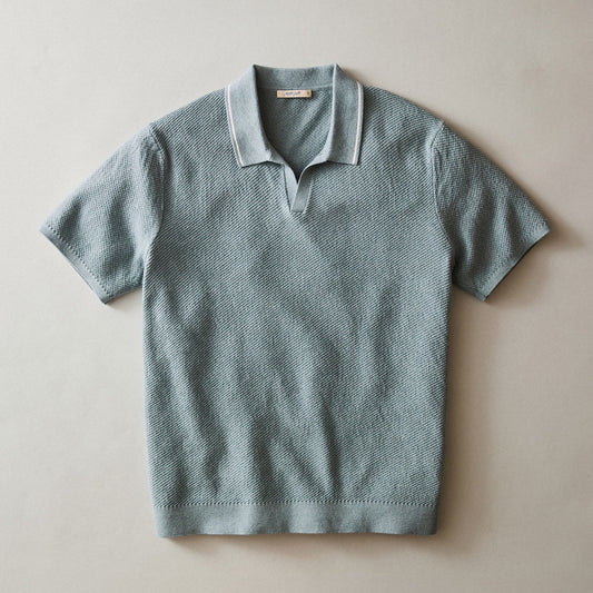 Marine Layer Greyson Sweater Polo
