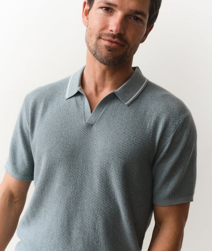 Marine Layer Greyson Sweater Polo