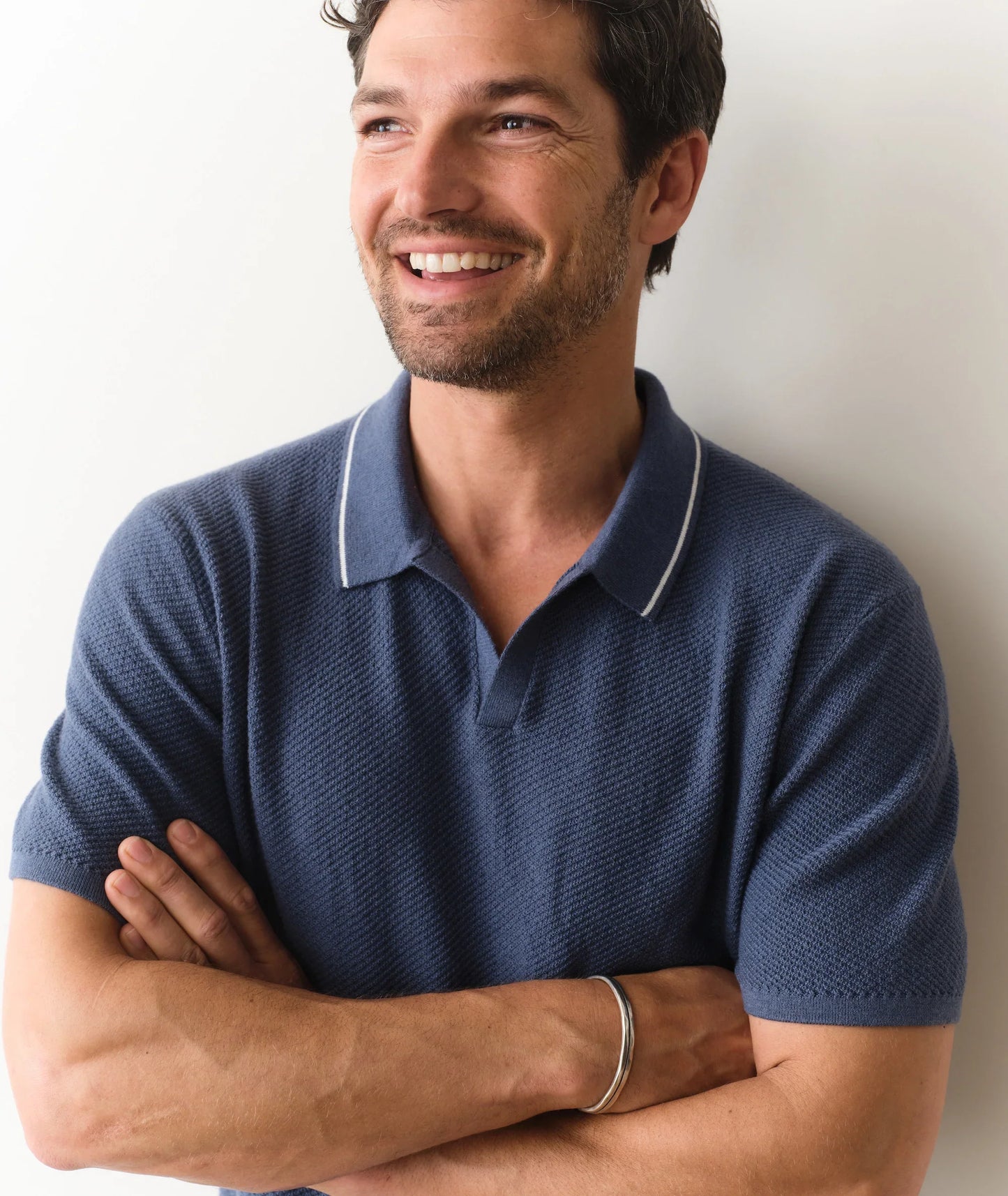 Marine Layer Greyson Sweater Polo