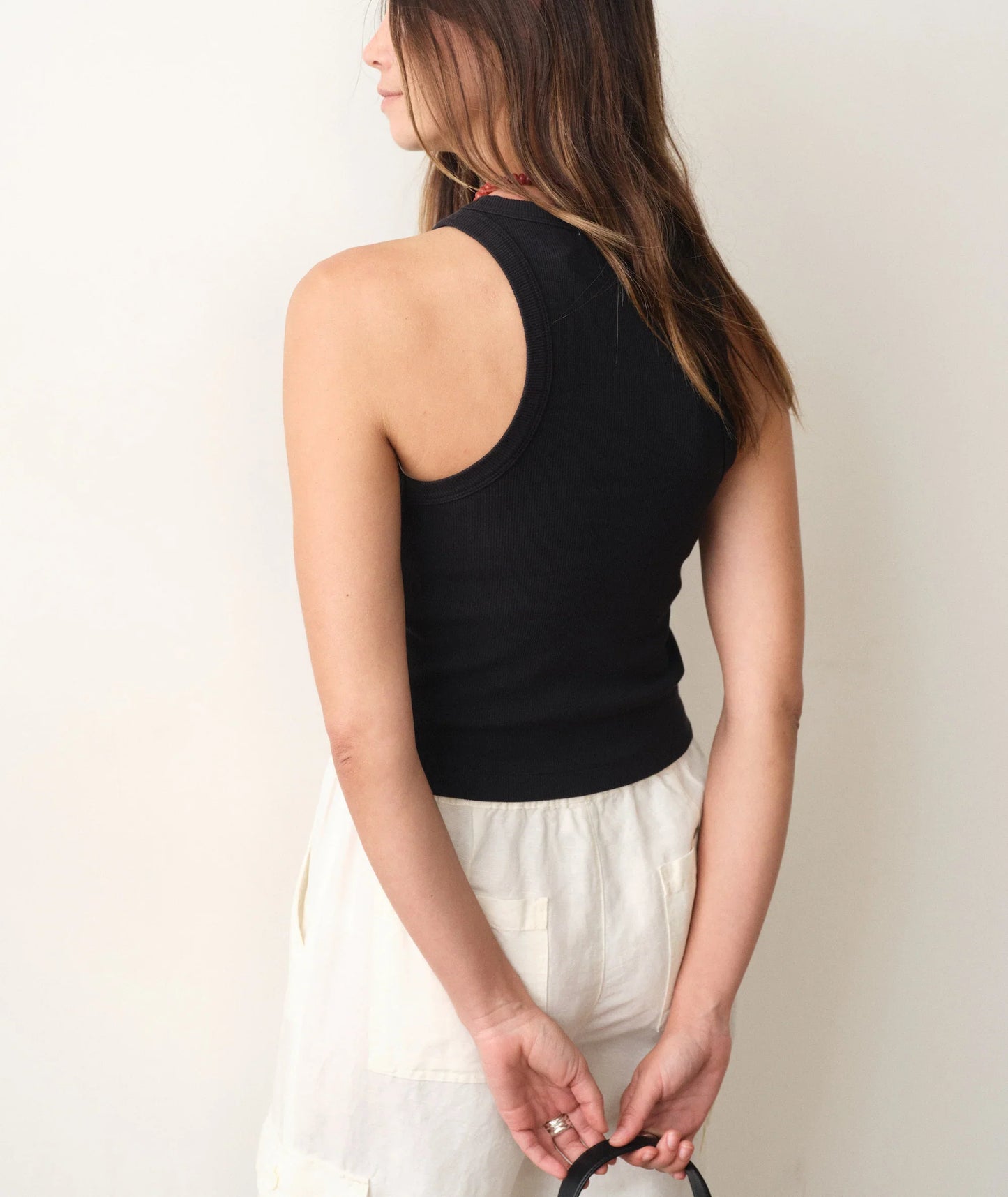 Marine Layer Lexi Rib Sun-In High Neck Tank