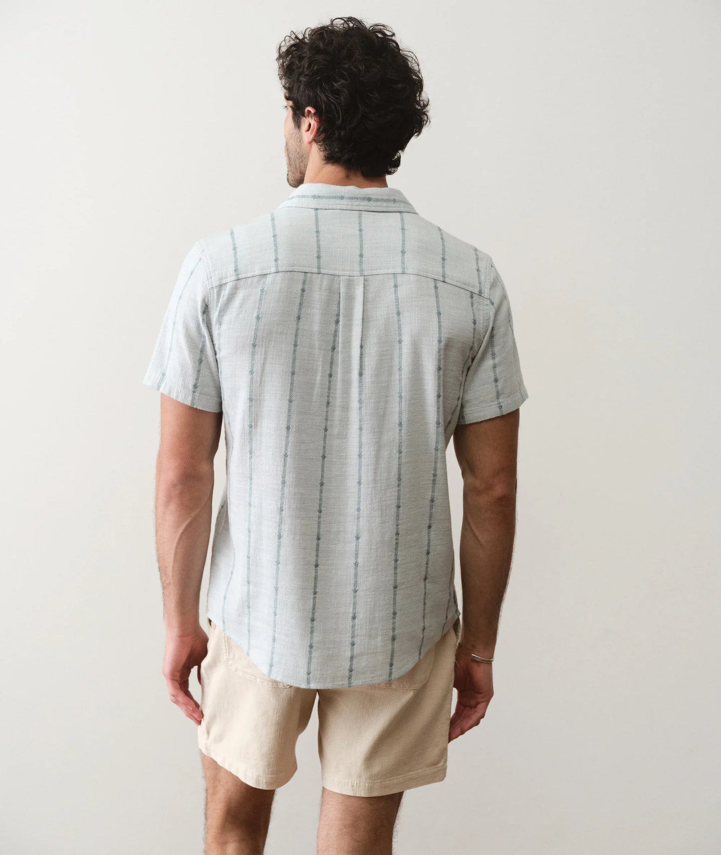 Marine Layer Classic Stretch Selvage Short Sleeve Shirt