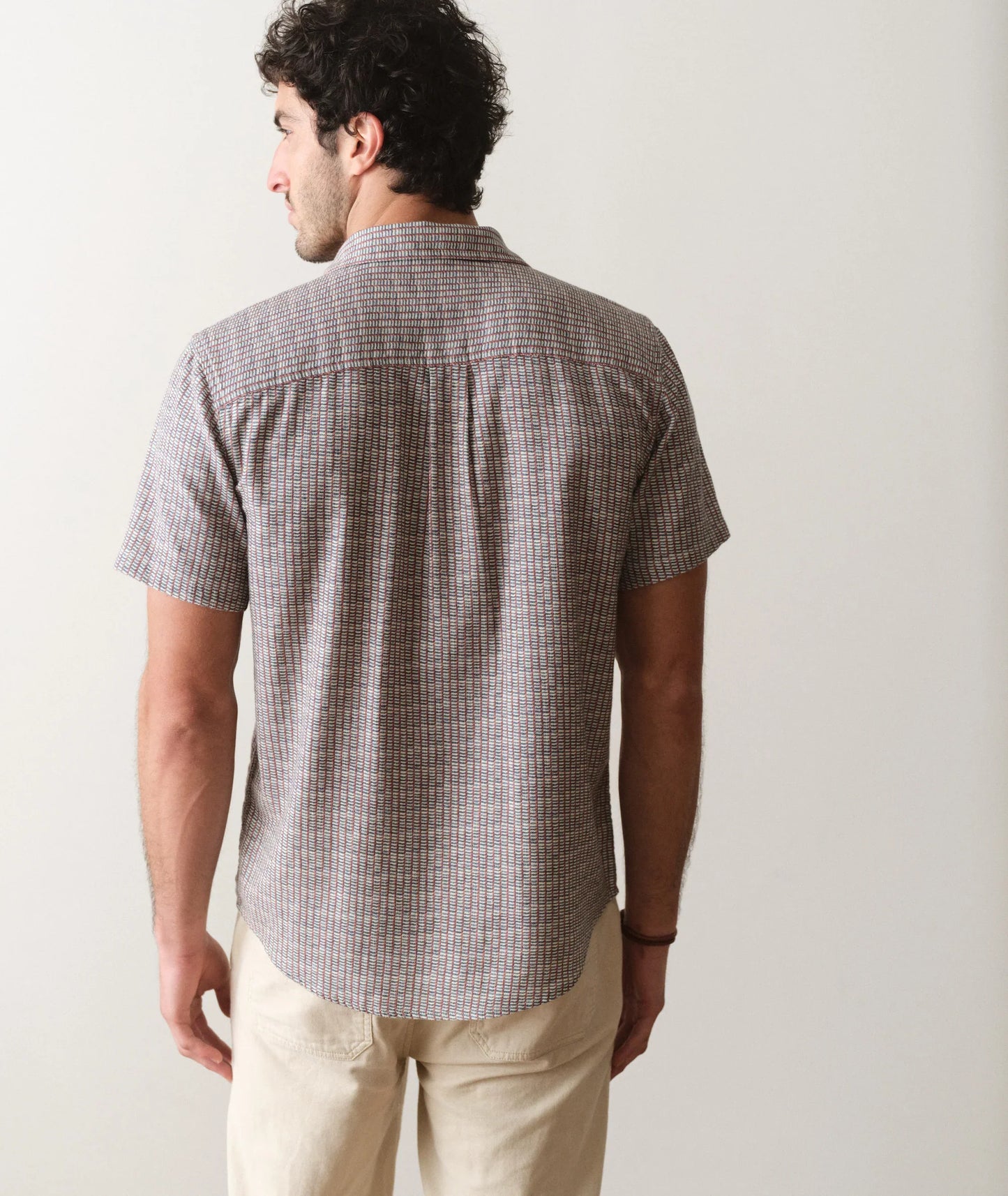 Marine Layer Classic Stretch Selvage Short Sleeve Shirt