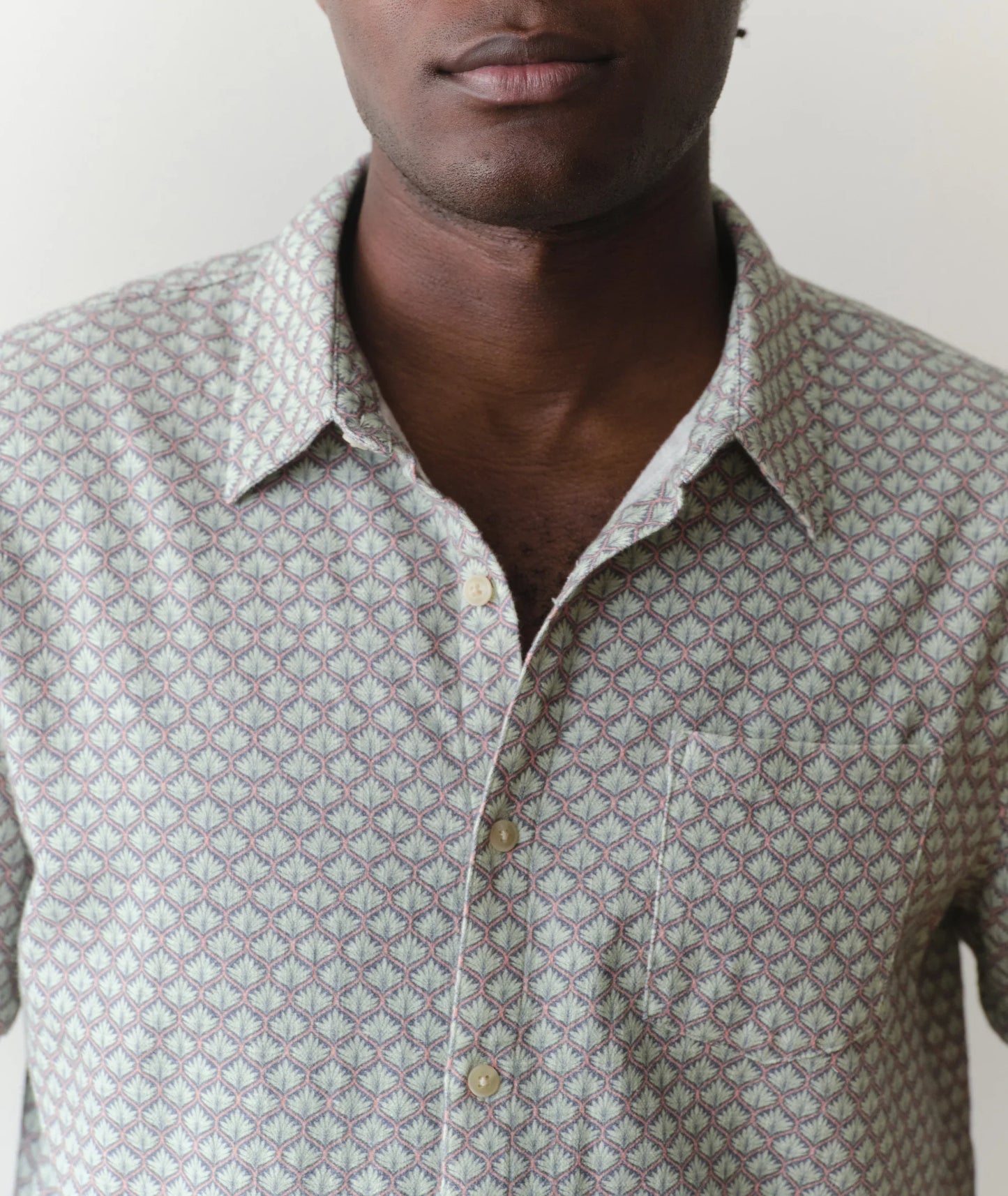 Marine Layer Classic Stretch Selvage Short Sleeve Shirt