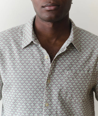 Marine Layer Classic Stretch Selvage Short Sleeve Shirt