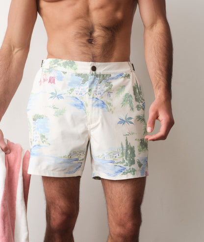Marine Layer 5" Tailored Swim Trunk