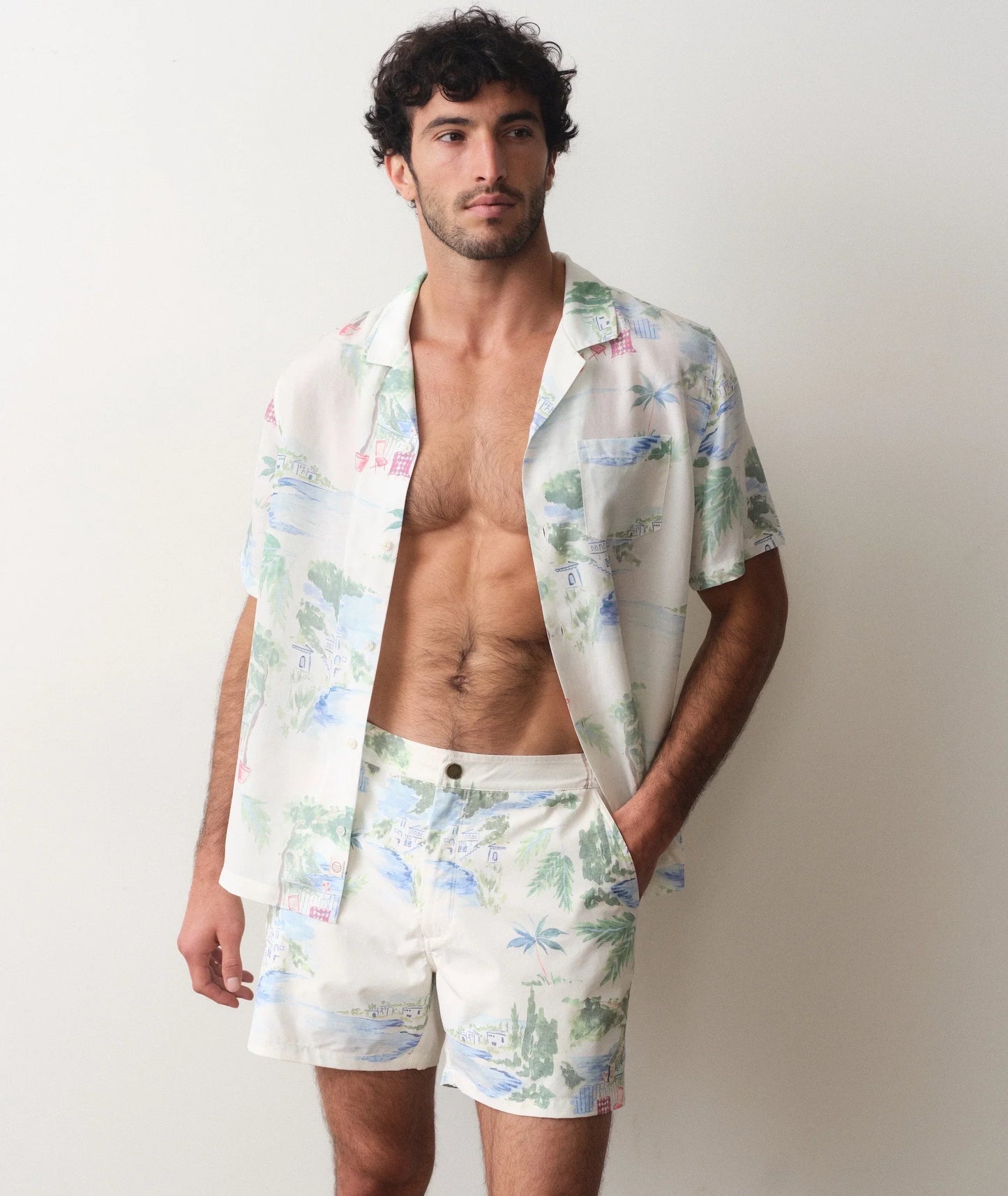 Marine Layer 5" Tailored Swim Trunk