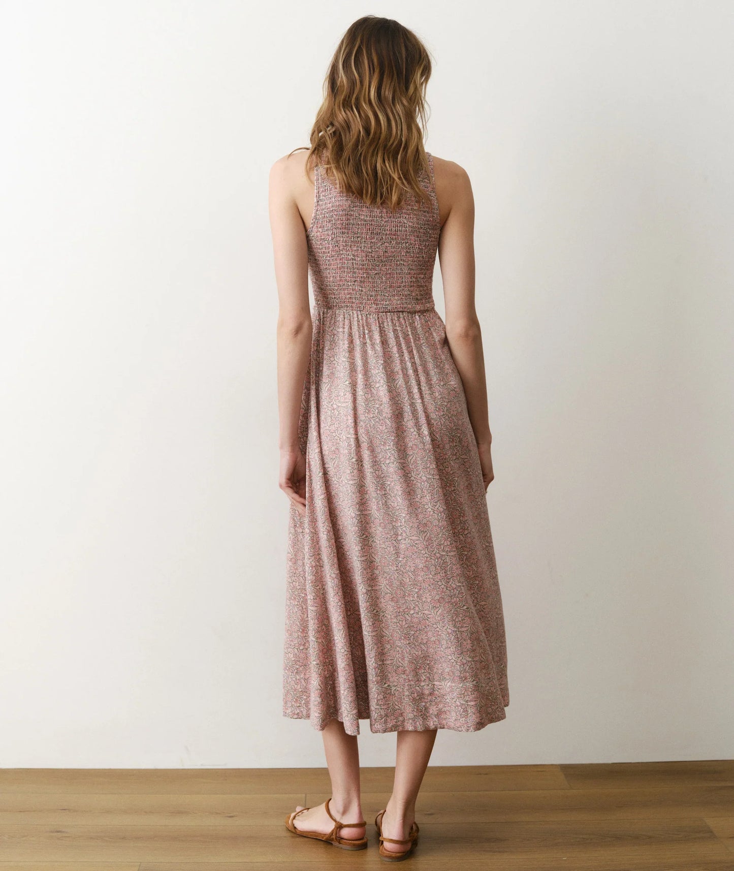 Marine Layer Darcy Smocked Maxi Dress